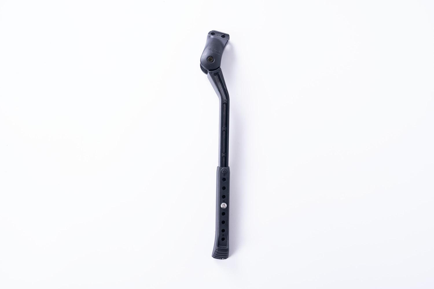 Black kickstand in a studio with white background