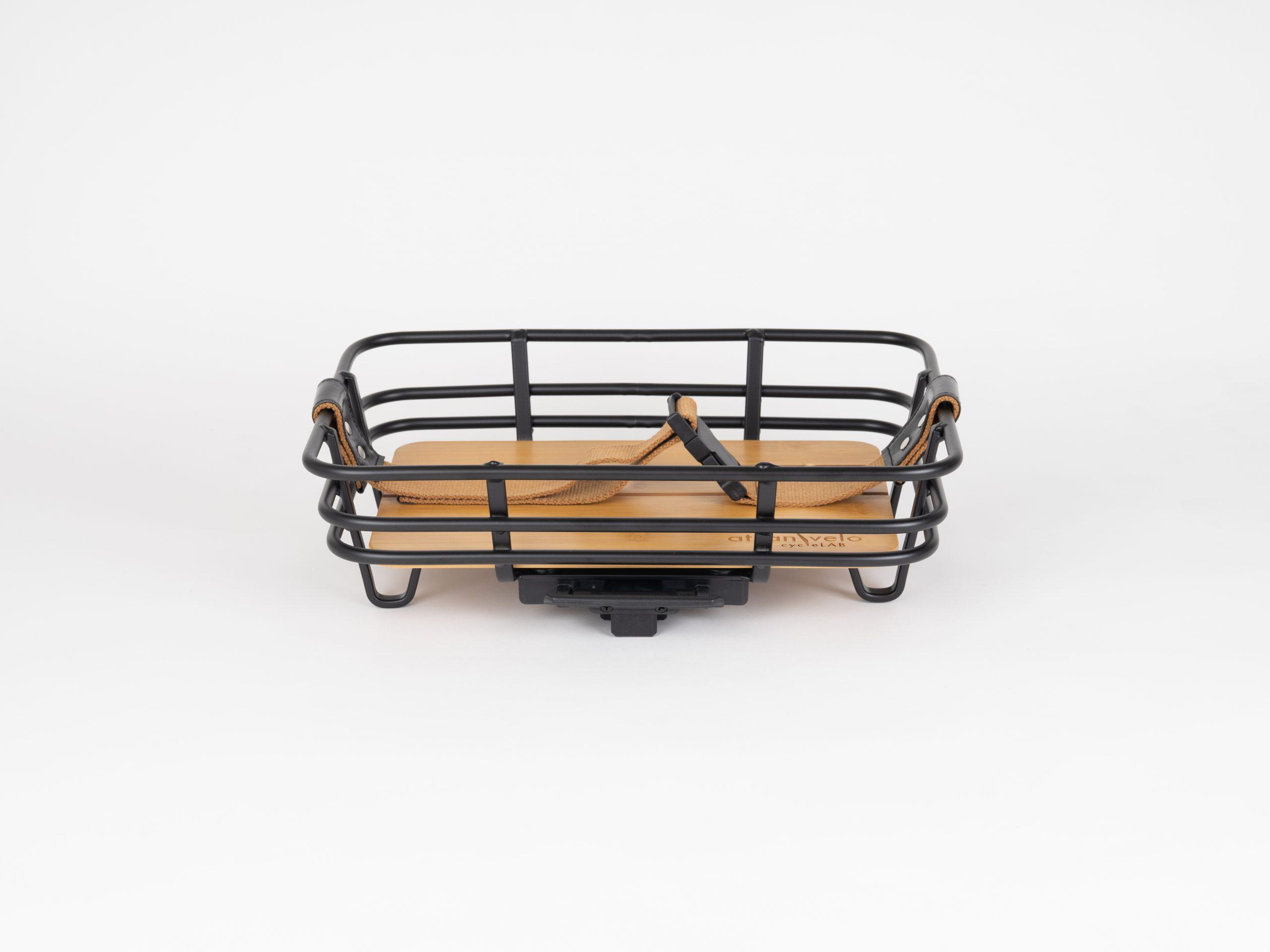 Bike Basket With Stylish Buckles