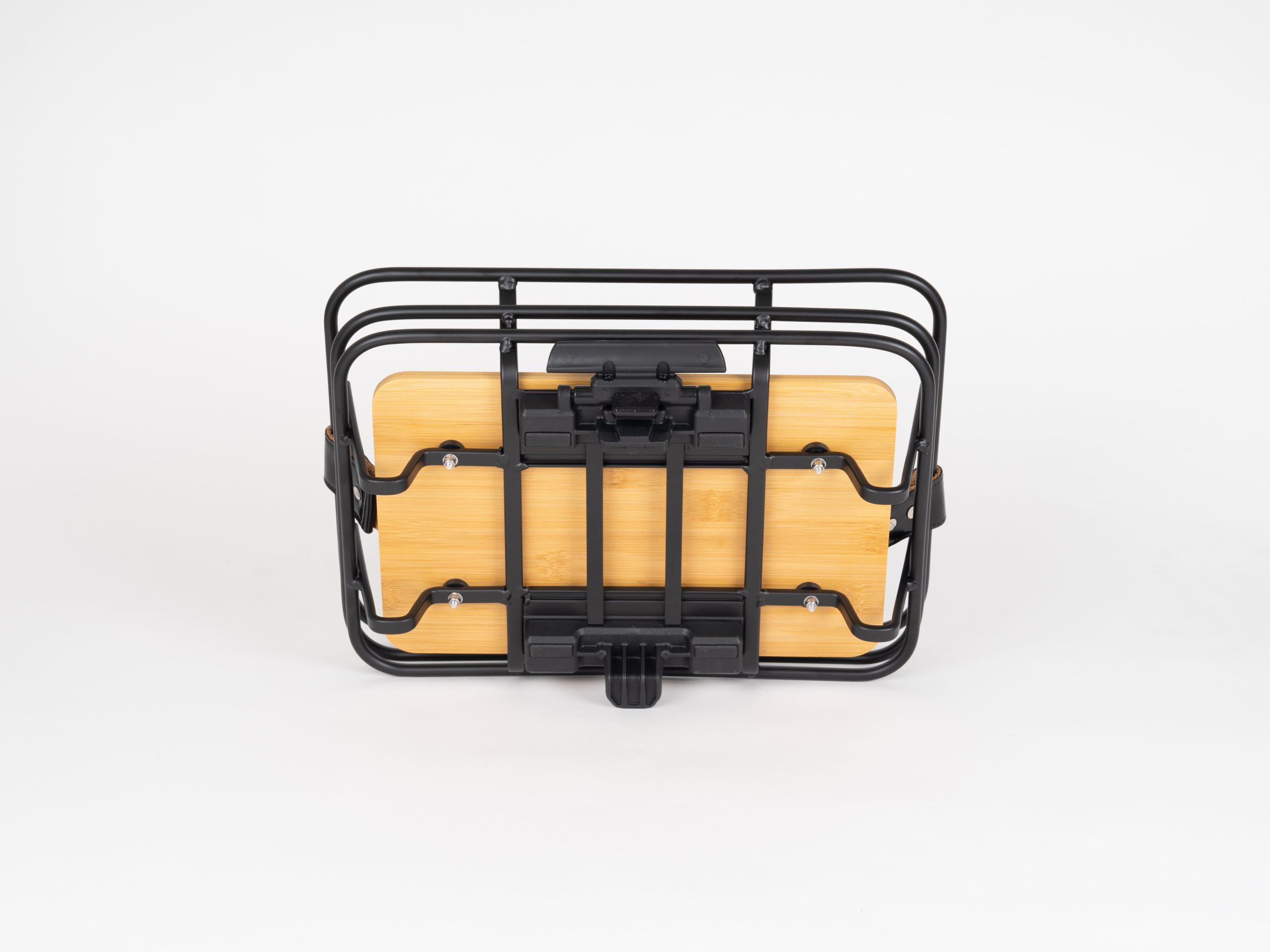 Bike Basket With Stylish Buckles