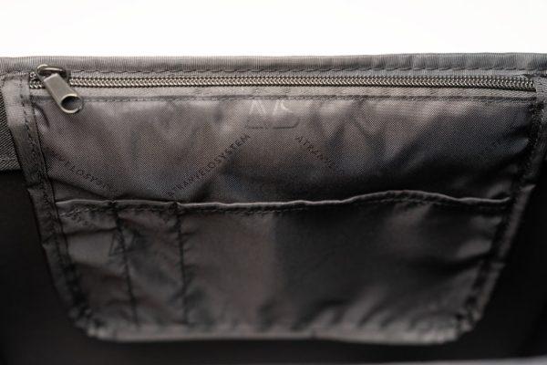 A black inside with penpockets and a small pocket